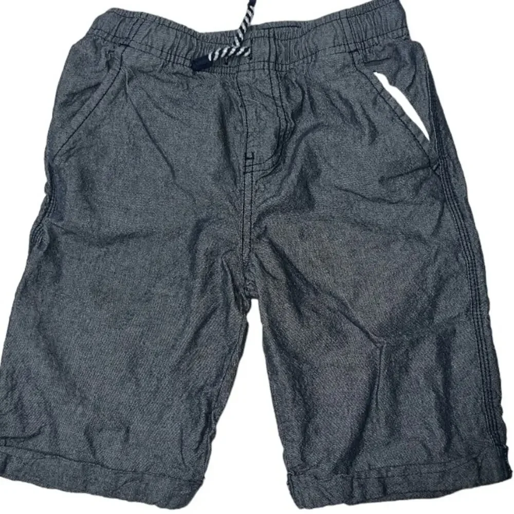Epic Threads Stretch Waist Shorts. Gray  (Size 8)
